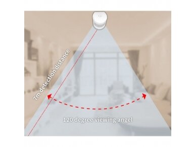 Išmanus | belaidis PIR judesio jutiklis | daviklis | 47x38x35mm | 120° | 8m | baltas | Wi-Fi | ZigBee | Tuya | NOUS-E2 | 5907772033869 6 Išmanus | belaidis PIR judesio jutiklis | daviklis | 47x38x35mm | 120° | 8m | baltas | Wi-Fi | ZigBee | Tuya | NOUS-E2 | 5907772033869 6