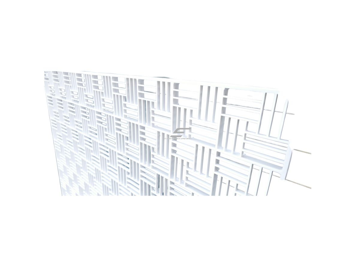 Plastikinės ventiliacijos dekoratyvinės grotelės | Armstrong tipo luboms | į lubas | 600x600mm | 6060LU 5 Plastikinės ventiliacijos dekoratyvinės grotelės | Armstrong tipo luboms | į lubas | 600x600mm | 6060LU 5