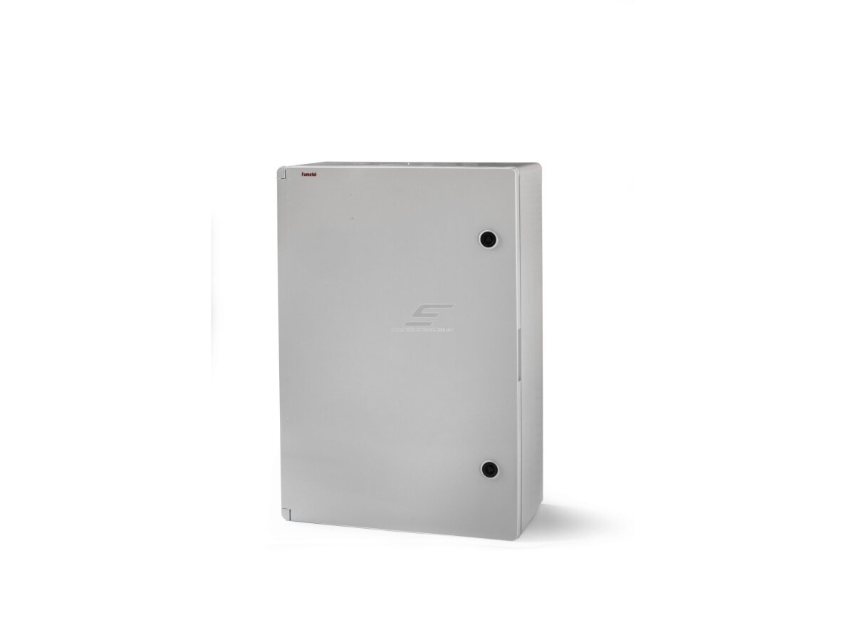 Elektros paskirstymo skydelis | dėžė | skydas | 600x400x200mm | hermetinis | virštinkinis | plastikinis | IP65 | FAMATEL | MAGNA | 39146 Elektros paskirstymo skydelis | dėžė | skydas | 600x400x200mm | hermetinis | virštinkinis | plastikinis | IP65 | FAMATEL | MAGNA | 39146