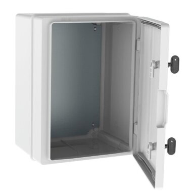 Plastic surface-mounted hermetic panel | box | halogen-free | 400x500x200mm | white doors | IP65 | TEM Plastic surface-mounted hermetic panel | box | halogen-free | 400x500x200mm | white doors | IP65 | TEM