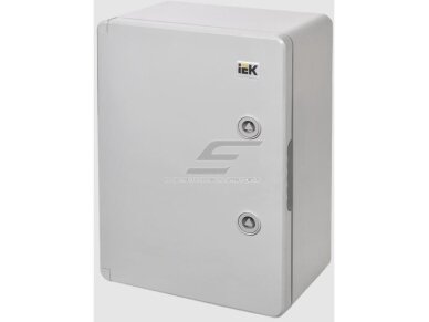 Elektros paskirstymo skydelis | dėžė | skydas | 350x250x150mm | hermetinis | virštinkinis | plastikinis | IP65 | IEK | MKP93-N-352515-65 | 4606056578584 Elektros paskirstymo skydelis | dėžė | skydas | 350x250x150mm | hermetinis | virštinkinis | plastikinis | IP65 | IEK | MKP93-N-352515-65 | 4606056578584