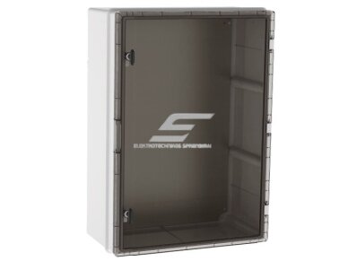 Elektros paskirstymo skydelis | dėžė | skydas | 400x600x200mm | behalogeninis | skaidrios durelės | hermetinis | virštinkinis | plastikinis | IP65 | TEM | 910.4060.202.000 Elektros paskirstymo skydelis | dėžė | skydas | 400x600x200mm | behalogeninis | skaidrios durelės | hermetinis | virštinkinis | plastikinis | IP65 | TEM | 910.4060.202.000