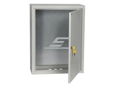 Elektros paskirstymo skydelis | dėžė | skydas | 650x500x220mm | su įmontuojama montažine plokšte | virštinkinis | plieninis | IP31 | IEK | YKM40-03-31 | 4606056088885 Elektros paskirstymo skydelis | dėžė | skydas | 650x500x220mm | su įmontuojama montažine plokšte | virštinkinis | plieninis | IP31 | IEK | YKM40-03-31 | 4606056088885
