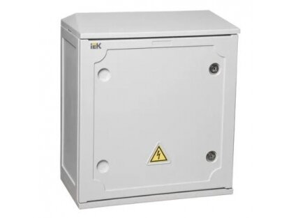 Elektros paskirstymo skydelis | dėžė | skydas | 400x440x205mm | hermetinis | virštinkinis | polisteris | IP54 | IEK | YKP40-N-442-54 | 4606056253863