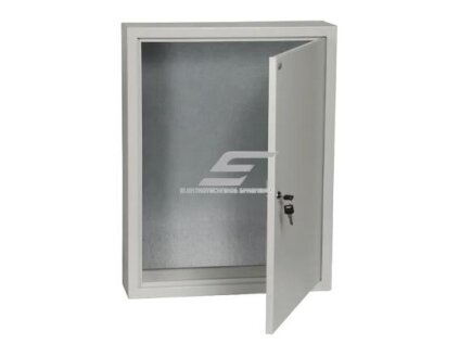 Elektros paskirstymo skydelis | dėžė | skydas | 395x310x220mm | su įmontuojama montažine plokšte | virštinkinis | plieninis | IP31 | IEK | YKM40-01-31 | 4606056088861