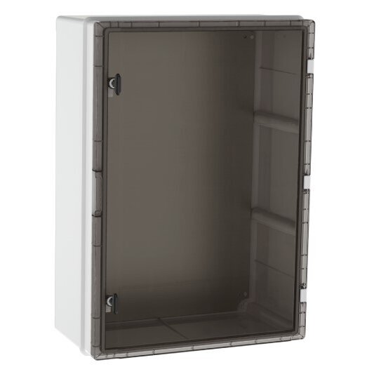 Plastic surface-mounted hermetic enclosure | box | halogen-free | 500x700x250mm | transparent door | IP65 | TEM Plastic surface-mounted hermetic enclosure | box | halogen-free | 500x700x250mm | transparent door | IP65 | TEM