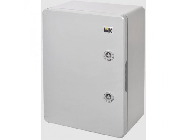 Elektros paskirstymo skydelis | dėžė | skydas | 400x300x220mm | hermetinis | virštinkinis | plastikinis | IP65 | IEK | MKP93-N-403022-65 | 4606056578607