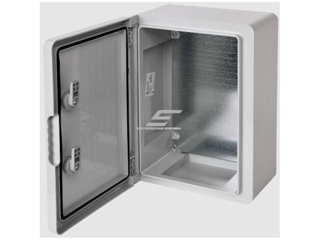 Elektros paskirstymo skydelis | dėžė | skydas | 350x250x150mm | hermetinis | virštinkinis | plastikinis | IP65 | IEK | MKP93-N-352515-65 | 4606056578584 1