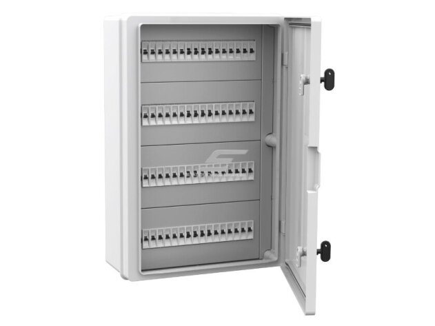 Elektros paskirstymo | modulinis skydelis | dėžė | skydas | 64 modulių | 400×600×200mm | behalogeninis | su plombavimo galimybe | hermetinis | virštinkinis | plastikinis | IP65 | TEM | 920.4060.201.064