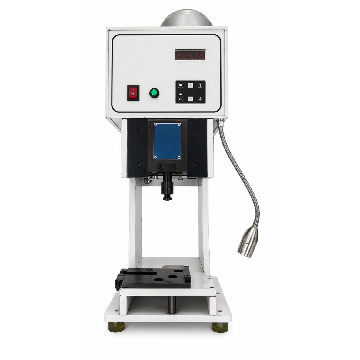 Poolautomaatne juhtme otsikute pressimismasin | press | 1.5T | 15kN | 0.1–2.5 mm² | 2000–4000 tk/h | 220V | 215×230×600 mm