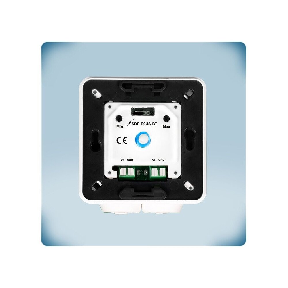 EC-ventilaatori potentsiomeeter ilma OFF-asendita | Sentera Controls | SDP-E0US-BT 5 EC-ventilaatori potentsiomeeter ilma OFF-asendita | Sentera Controls | SDP-E0US-BT 5