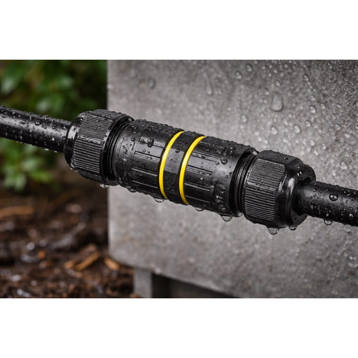Cable connection connector | M20 | 9–12 mm | 0.5–2.5 mm² | 2 contacts (2P) | 21.8 × 81.2 mm | waterproof | IP68 | 16A | 230V | water-resistant  3