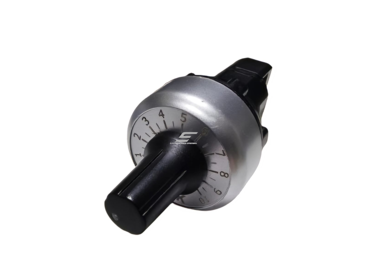 Potenciometras dažnio keitikliams | 10K ohm/Signle turn potentiometer 10K ohm/ Dial Plate Potenciometras dažnio keitikliams | 10K ohm/Signle turn potentiometer 10K ohm/ Dial Plate
