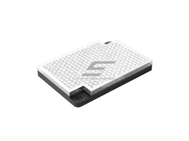 Poliarizuoto atspindžio atšvaitas | reflektorius fotoelektriniams jutikliams | skaidrių objektų aptikimui | kvadratinis | 60x41mm Poliarizuoto atspindžio atšvaitas | reflektorius fotoelektriniams jutikliams | skaidrių objektų aptikimui | kvadratinis | 60x41mm