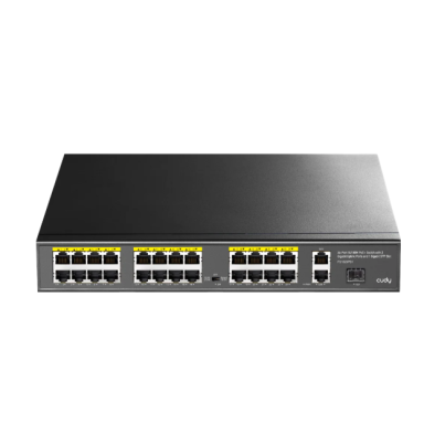 PoE komutators 24 porti | vadu tīkla paplašināšana | Gigabit | 4× PoE + 2× Uplink | nevadāms | 300 W | metāla korpuss PoE komutators 24 porti | vadu tīkla paplašināšana | Gigabit | 4× PoE + 2× Uplink | nevadāms | 300 W | metāla korpuss