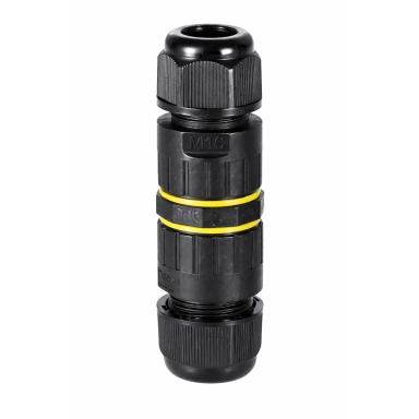Kabeļu savienojuma savienotājs | M20 | 5–9 mm | 0.5–2.5 mm² | 2 kontakti (2P) | 21.8 × 81.2 mm | hermētisks | IP68 | 16A | 230V | ūdensizturīgs