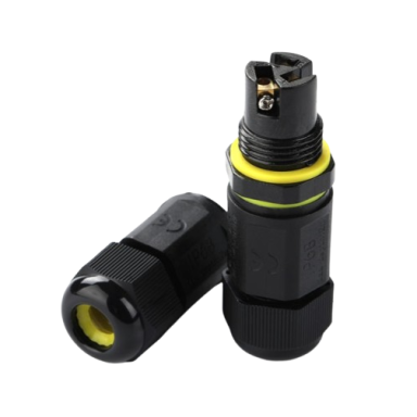 Pazemes kabeļu savienojuma savienotājs | 2xM18 | 4-8mm / 5-10mm | 2P/3P | 94x23mm | hermētisks | IP68 Pazemes kabeļu savienojuma savienotājs | 2xM18 | 4-8mm / 5-10mm | 2P/3P | 94x23mm | hermētisks | IP68