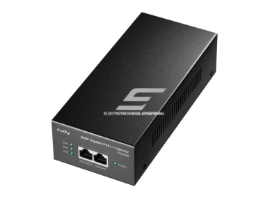 PoE adapteris (injectorius) | 90 W | GbE | 802.3af/at/bt palaikymas | duomenų + maitinimo perdavimas vienu kabeliu | metalinis korpusas