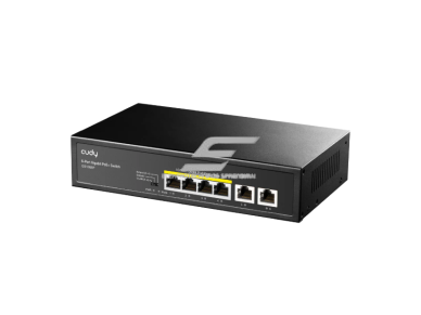 PoE komutatorius 6 portų | laidinio tinklo išplėtimas | Gigabit | 4xPoE + 2xUplink | nekonfiguruojamas | 120 W | metalinis korpusas 1 PoE komutatorius 6 portų | laidinio tinklo išplėtimas | Gigabit | 4xPoE + 2xUplink | nekonfiguruojamas | 120 W | metalinis korpusas 1