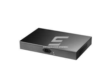PoE komutatorius 24 portų | laidinio tinklo išplėtimas | Gigabit | 4xPoE + 2xUplink | nekonfiguruojamas | 300 W | metalinis korpusas  2