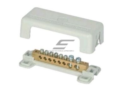 Potencialų išlyginimo šyna | 2x25/6x6 mm² | DIN montavimas | žaibosauga | SWP-G2 Potencialų išlyginimo šyna | 2x25/6x6 mm² | DIN montavimas | žaibosauga | SWP-G2