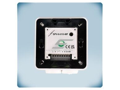 Potenciometras keliems EC ventiliatoriams su sausu kontaktu | Sentera Controls | SPV-8-010-MF 5 Potenciometras keliems EC ventiliatoriams su sausu kontaktu | Sentera Controls | SPV-8-010-MF 5