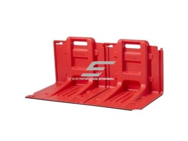 Apsauginė vandens užtvara | barjeras nuo potvynio | 615x705x680mm | plastikas | raudonas 2 Apsauginė vandens užtvara | barjeras nuo potvynio | 615x705x680mm | plastikas | raudonas 2