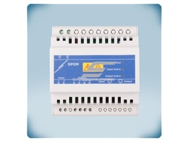 Power over Modbus maitinimo modulis su Modbus RTU kartotuvu | 24VDC | 20W | 85-264VAC | RJ45 | DIN bėgelis | IP20 | Sentera Controls | DPOM8-24-20 1