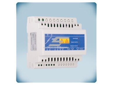 Power over Modbus maitinimo modulis su Modbus RTU kartotuvu | 24VDC | 20W | 85-264VAC | RJ45 | DIN bėgelis | IP20 | Sentera Controls | DPOM8-24-20 2