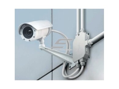 Hermetinė mova dėžutė jungiamoji elektros kontaktams su gelio užpildu | 210x155x45 | 5x6-18mm² | IP68/69K | Raytech | FOXBOX5 3