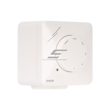 Elektroniskais potenciometrs ventilatora ātruma regulators | 2.5 A | iebūvējama / virsapmetuma montāža | ar LED indikāciju | LTY-0-25-AT Elektroniskais potenciometrs ventilatora ātruma regulators | 2.5 A | iebūvējama / virsapmetuma montāža | ar LED indikāciju | LTY-0-25-AT