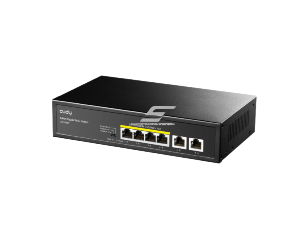 PoE komutatorius 6 portų | laidinio tinklo išplėtimas | Gigabit | 4xPoE + 2xUplink | nekonfiguruojamas | 120 W | metalinis korpusas 1 PoE komutatorius 6 portų | laidinio tinklo išplėtimas | Gigabit | 4xPoE + 2xUplink | nekonfiguruojamas | 120 W | metalinis korpusas 1
