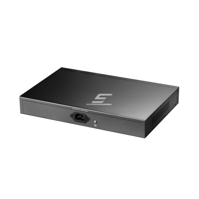 PoE kommutaator 16 porti | juhtmega võrgu laiendamine | 16x PoE Gigabit kommutaator SFP-ga | haldamata | 200 W | metallkorpus 1 PoE kommutaator 16 porti | juhtmega võrgu laiendamine | 16x PoE Gigabit kommutaator SFP-ga | haldamata | 200 W | metallkorpus 1