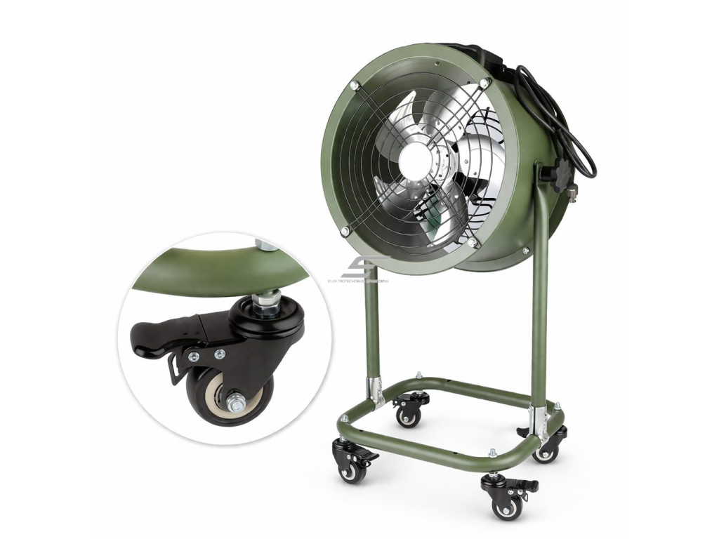 Pramoninis ašinis ventiliatorius ant grindų | oro ištraukimui, vėsinimui | 5600–9800 m³/h | 550–750 W | 220 V | reguliuojamas greitis 1 Pramoninis ašinis ventiliatorius ant grindų | oro ištraukimui, vėsinimui | 5600–9800 m³/h | 550–750 W | 220 V | reguliuojamas greitis 1