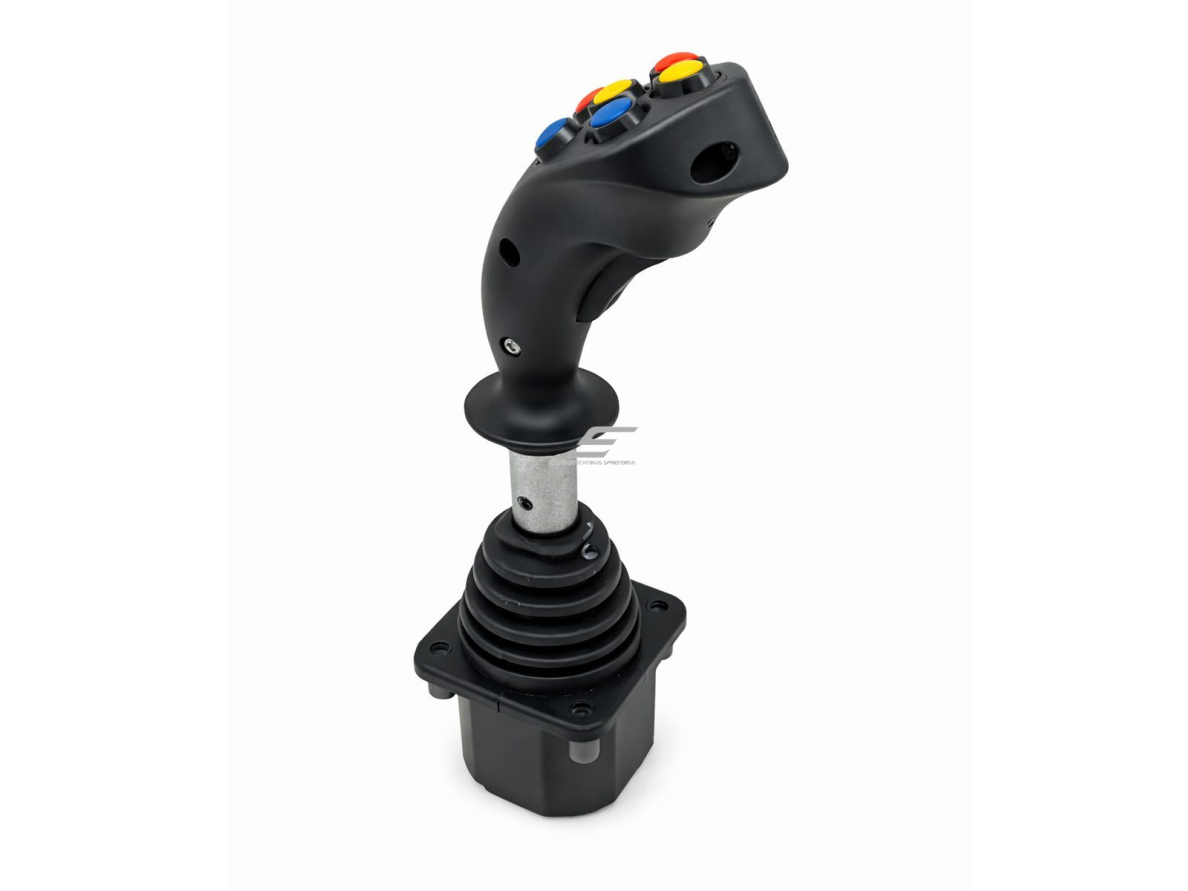 Pramoninė analoginė vairalazdė (Joystick) | su X/Y ašimis ir „Deadman“ saugos jungikliu | 0.5–2.5–4.5 V analoginis signalas | 6 mygtukai | valdymo pultams ir mobiliai technikai 1 Pramoninė analoginė vairalazdė (Joystick) | su X/Y ašimis ir „Deadman“ saugos jungikliu | 0.5–2.5–4.5 V analoginis signalas | 6 mygtukai | valdymo pultams ir mobiliai technikai 1