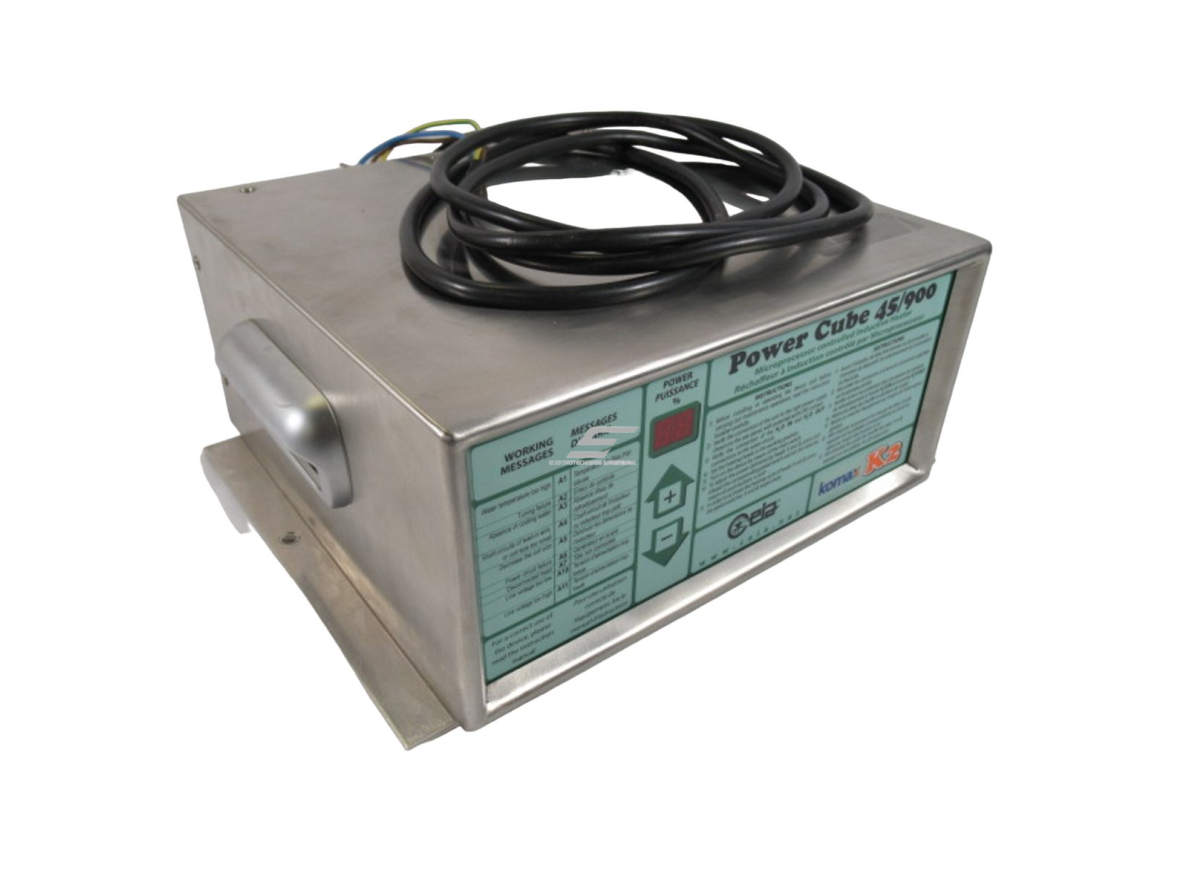 Mikroprocesoriumi valdomas indukcinis šildytuvas | Power Cube | 45/900 Mikroprocesoriumi valdomas indukcinis šildytuvas | Power Cube | 45/900