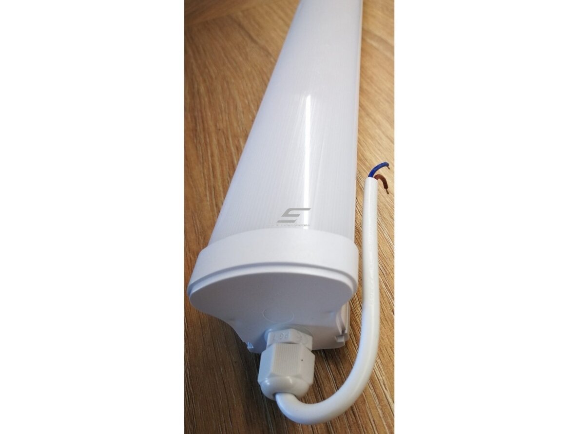 Pramoninis hermetinis LED šviestuvas | garažų tipo | 42W | 230V | 4000-4500K | 70-80lm/W | 1180x50x45mm | virštinkinis | IP65 Pramoninis hermetinis LED šviestuvas | garažų tipo | 42W | 230V | 4000-4500K | 70-80lm/W | 1180x50x45mm | virštinkinis | IP65
