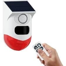 Viedā saules enerģijas signalizācijas sistēma | ar kustības sensoru | 120 dB | 8 balss funkcijas | Bezvadu | Daytech Tuya SL07 1 Viedā saules enerģijas signalizācijas sistēma | ar kustības sensoru | 120 dB | 8 balss funkcijas | Bezvadu | Daytech Tuya SL07 1