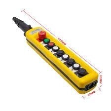 Crane control pendant | emergency STOP | two-speed control | 10A | 500V | IP65 | IEHC XAC-A8913 2
