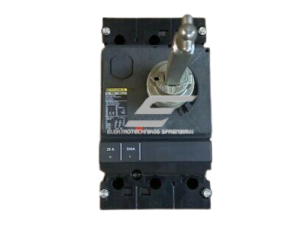 Pramoninis automatinis jungiklis su distancine rankena | 3P | 50A | 18kA | 600VAC | IP40 | Schneider Electric | PowerPact HG 060 | HGL36050