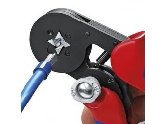 Presas | užspaudimo replės elektros kabelių antgaliams | 0,08-16mm² | KNIPEX | 97 53 04 Presas | užspaudimo replės elektros kabelių antgaliams | 0,08-16mm² | KNIPEX | 97 53 04