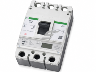 Pramoninis automatinis jungiklis | MCCB | 3P | 400A | Icu 85kA | elektroninis | reguliuojamas 160–400A, 1A žingsniu | LCD ekranas | Promfactor Baltic | FMC4Ei Pramoninis automatinis jungiklis | MCCB | 3P | 400A | Icu 85kA | elektroninis | reguliuojamas 160–400A, 1A žingsniu | LCD ekranas | Promfactor Baltic | FMC4Ei