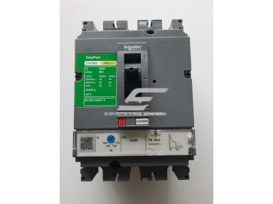 Pramoninis automatinis jungiklis | 3P | 160A | 36kA | EasyPack | TM160D Pramoninis automatinis jungiklis | 3P | 160A | 36kA | EasyPack | TM160D