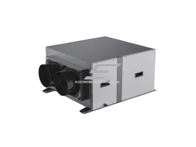 Pramoninis lubinis oro sausintuvas | drėgmės surinkėjas su integruotu siurbliu | 1500W | 230V | 150l/24h | 875m³/h | 1005x695x440mm | juodas