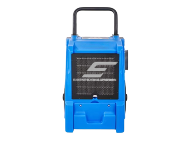 Pramoninis kompresorinis oro sausintuvas | drėgmės surinkėjas su integruotu siurbliu | 550W | 230V | 55l/24h | 345m³/h | 545x500x638mm | mėlynas