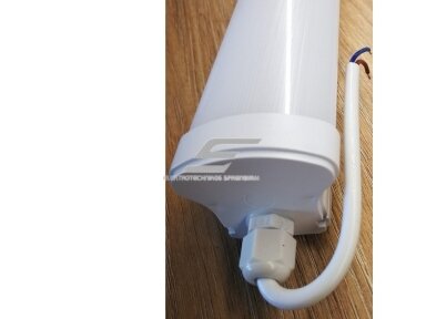 Pramoninis hermetinis LED šviestuvas | garažų tipo | 20W | 230V | 4000-4500K | 70-80lm/W | 580x50x45mm | virštinkinis | IP65 Pramoninis hermetinis LED šviestuvas | garažų tipo | 20W | 230V | 4000-4500K | 70-80lm/W | 580x50x45mm | virštinkinis | IP65