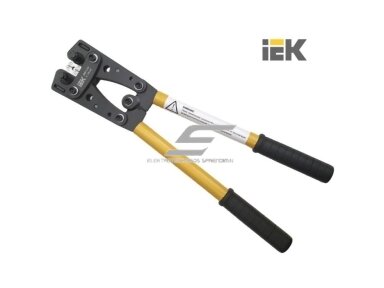 Presas | užspaudimo replės elektros kabelių antgaliams | movoms | gilzėms | 6-50mm² | IEK | TKL10-015 | 4606056165173 Presas | užspaudimo replės elektros kabelių antgaliams | movoms | gilzėms | 6-50mm² | IEK | TKL10-015 | 4606056165173