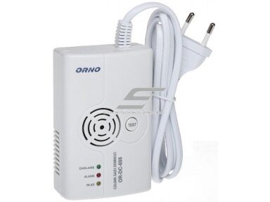 Dujų propano butano | metano | jutiklis | daviklis su sirena | 230VAC | 75dB | Orno | OR-DC-608/230V Dujų propano butano | metano | jutiklis | daviklis su sirena | 230VAC | 75dB | Orno | OR-DC-608/230V