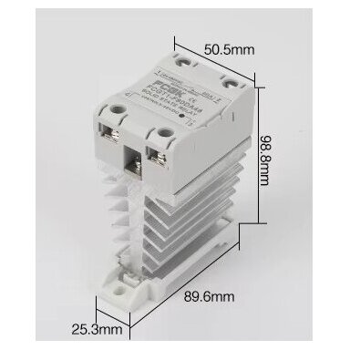 Industrial Solid State Semiconductor SSR Electronic Switching Relay DC-DC | DIN rail | 1-Phase | 60A | 5-200VDC | 3-32VDC Industrial Solid State Semiconductor SSR Electronic Switching Relay DC-DC | DIN rail | 1-Phase | 60A | 5-200VDC | 3-32VDC