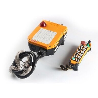 Bezvadu celtņa vadības pults | 12 pogas + START/STOP | 1 ātrums | 110/220 V AC | IP65 | ES-24-12S Bezvadu celtņa vadības pults | 12 pogas + START/STOP | 1 ātrums | 110/220 V AC | IP65 | ES-24-12S